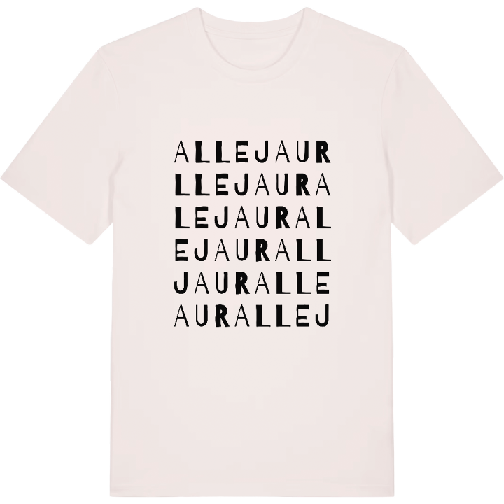 Allejaur ordlek t-shirt – t-shirt från PinShirt