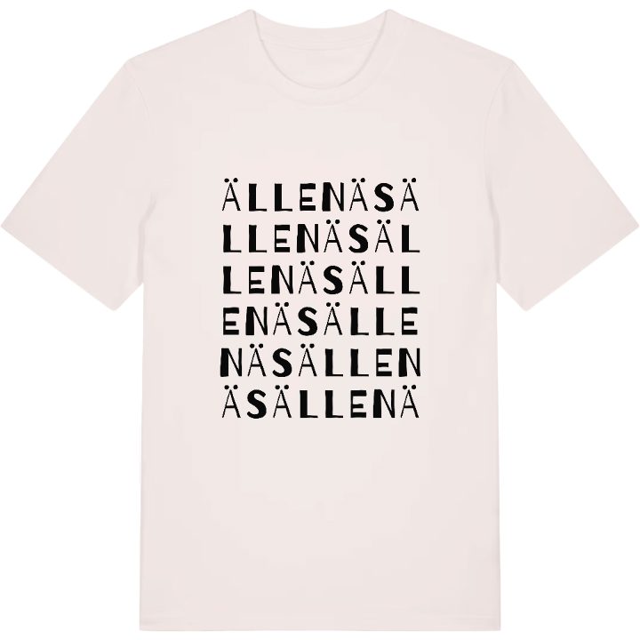 Ällenäs ordlek t-shirt – t-shirt från PinShirt