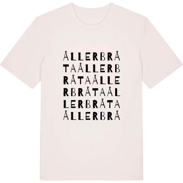 Ållerbråta ordlek t-shirt – t-shirt från PinShirt