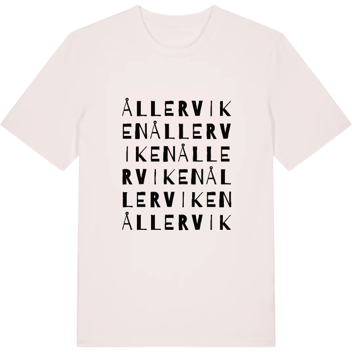 Ållerviken ordlek t-shirt – t-shirt från PinShirt