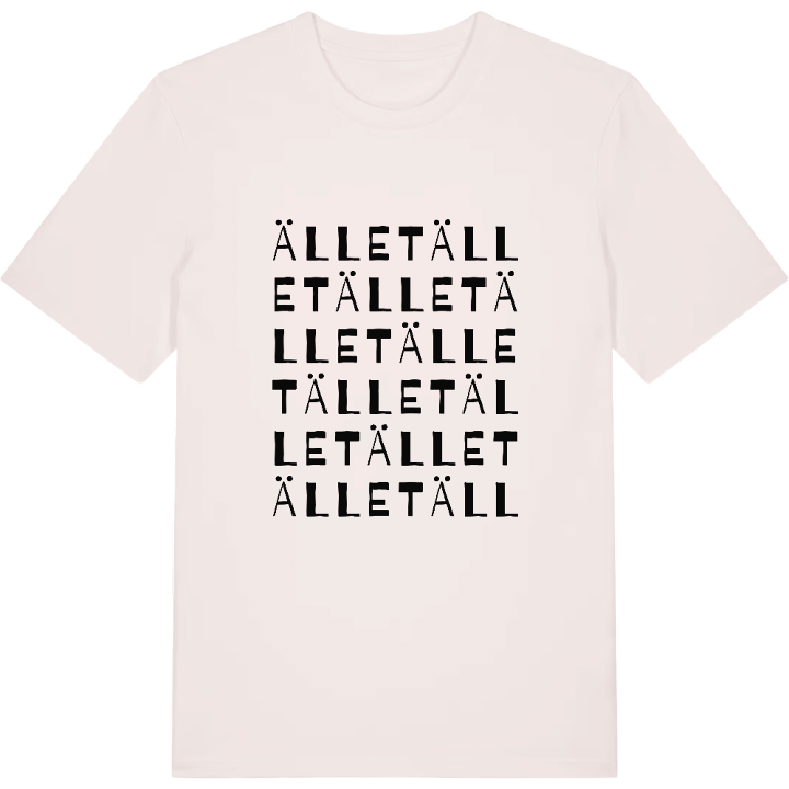 Ället ordlek t-shirt – t-shirt från PinShirt