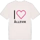 Jag älskar Ållevik t-shirt stort tryck