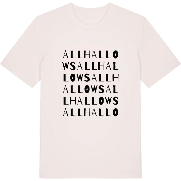 Allhallows ordlek t-shirt – t-shirt från PinShirt