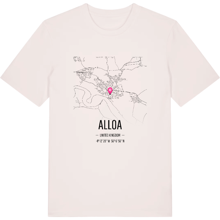 Alloa karta t-shirt – t-shirt från PinShirt