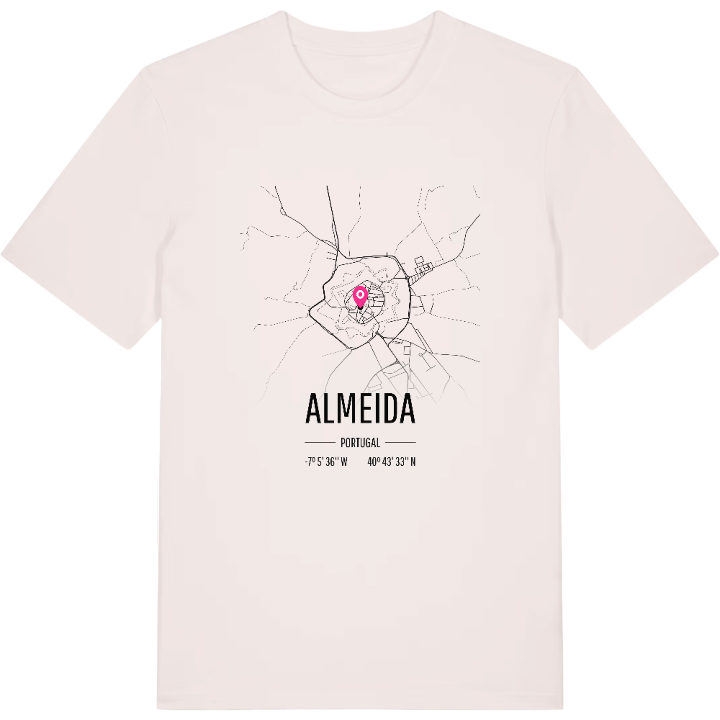 Almeida karta t-shirt – t-shirt från PinShirt