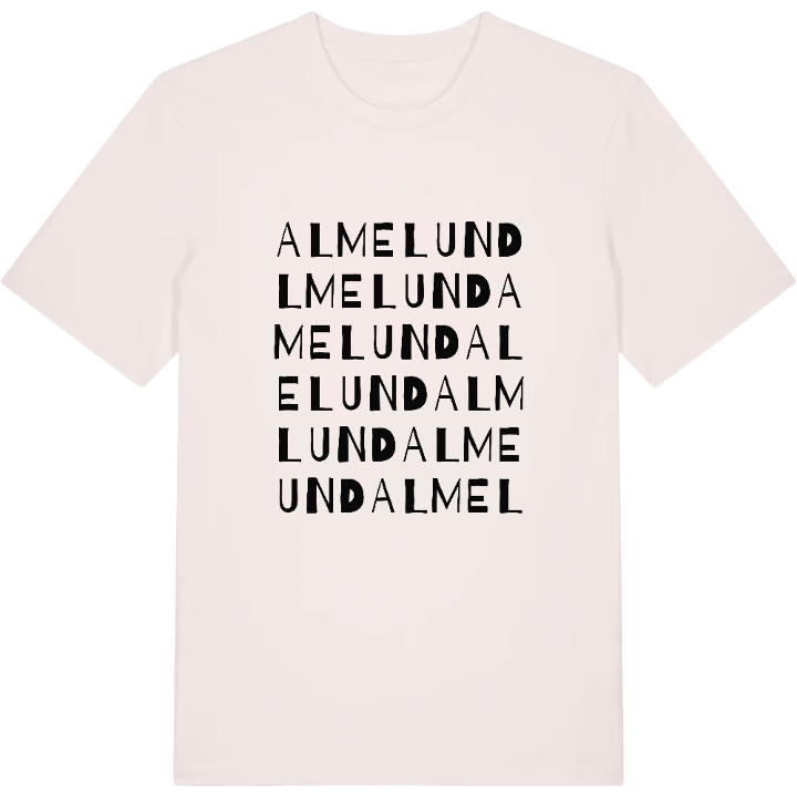 Almelund ordlek t-shirt – t-shirt från PinShirt