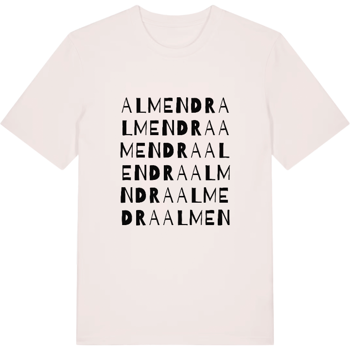 Almendra ordlek t-shirt – t-shirt från PinShirt