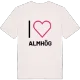 Jag älskar Almhög t-shirt stort tryck