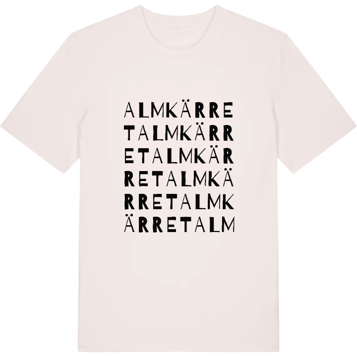 Almkärret ordlek t-shirt – t-shirt från PinShirt