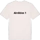 Almliden 1 fetstil t-shirt