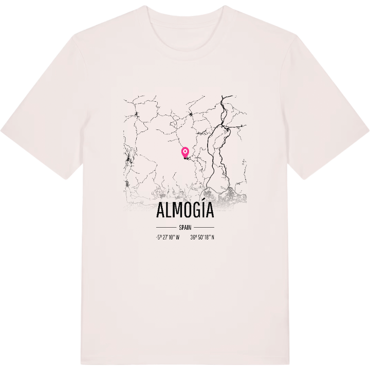 Almogía karta t-shirt – t-shirt från PinShirt