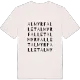 Almyrfallet ordlek t-shirt