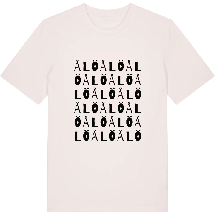 Ålö ordlek t-shirt – t-shirt från PinShirt