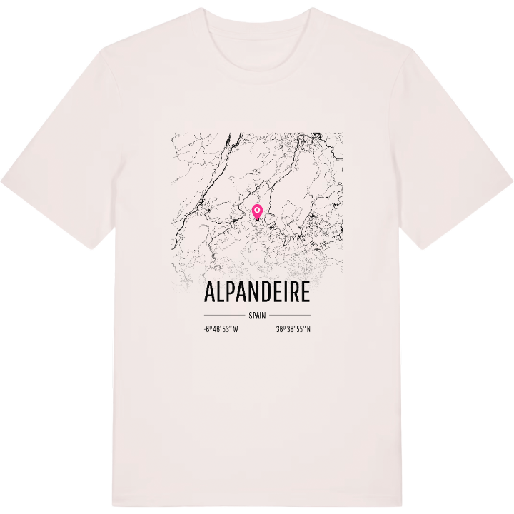 Alpandeire karta t-shirt – t-shirt från PinShirt