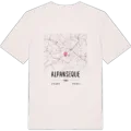 Alpanseque karta t-shirt