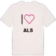 Jag älskar Als t-shirt stort tryck