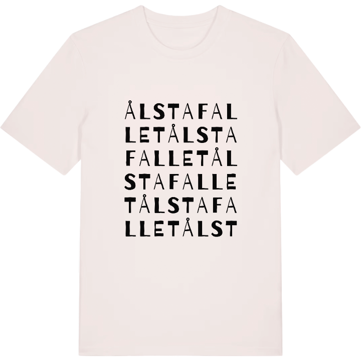 Ålstafallet ordlek t-shirt – t-shirt från PinShirt