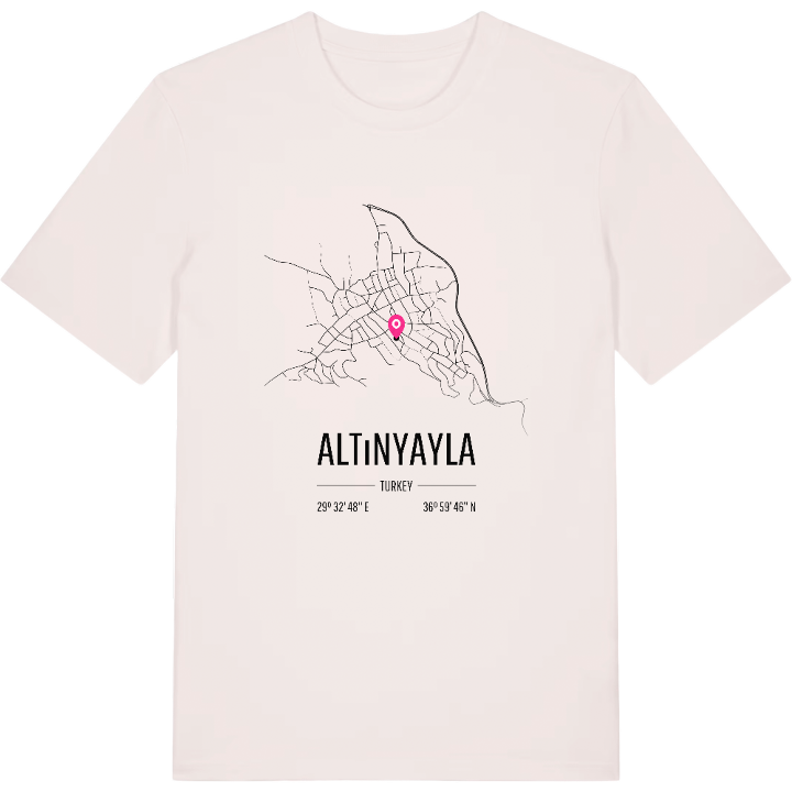Altınyayla karta t-shirt – t-shirt från PinShirt
