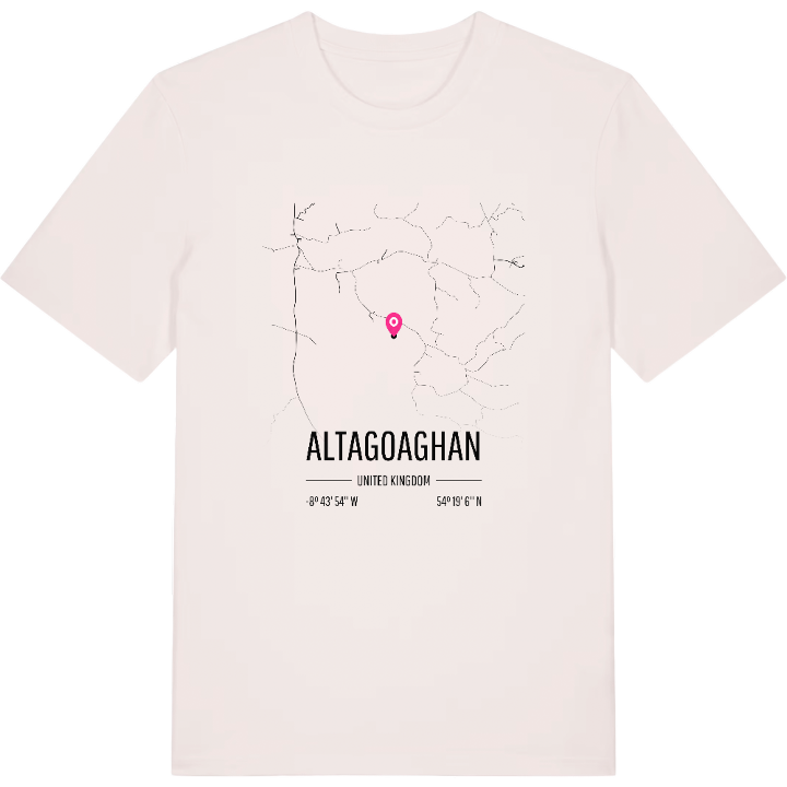 Altagoaghan karta t-shirt – t-shirt från PinShirt