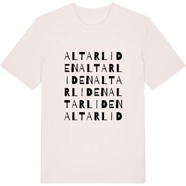 Altarliden ordlek t-shirt – t-shirt från PinShirt