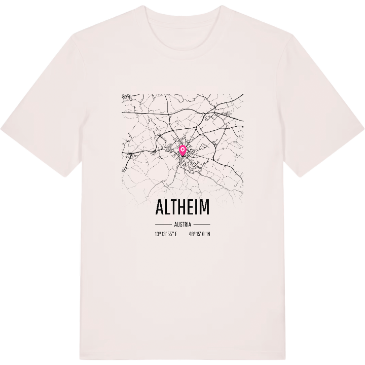 Altheim karta t-shirt – t-shirt från PinShirt