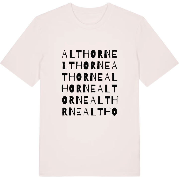 Althorne ordlek t-shirt – t-shirt från PinShirt