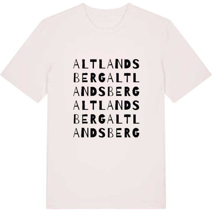 Altlandsberg ordlek t-shirt – t-shirt från PinShirt