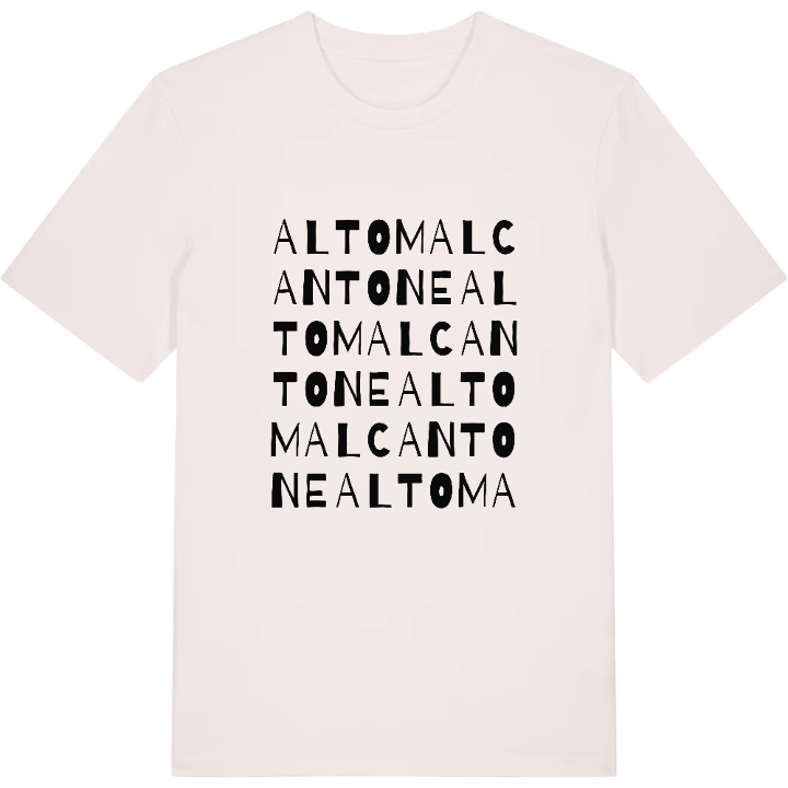Alto Malcantone ordlek t-shirt – t-shirt från PinShirt