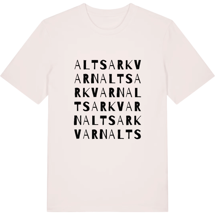 Altsarkvarn ordlek t-shirt – t-shirt från PinShirt