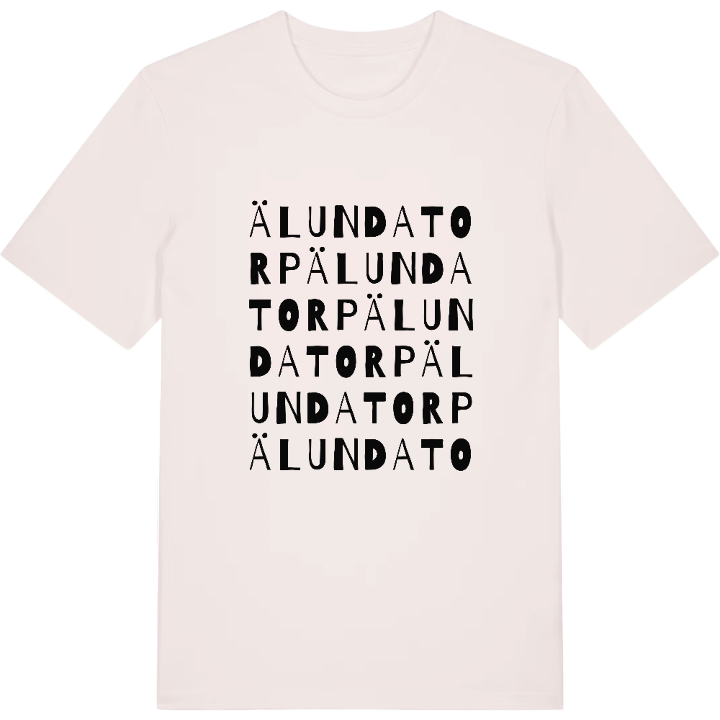 Älundatorp ordlek t-shirt – t-shirt från PinShirt
