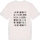 Alvarsmåla ordlek t-shirt
