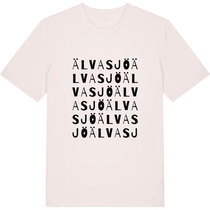 Älvasjö ordlek t-shirt – t-shirt från PinShirt