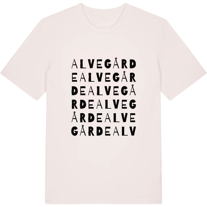 Alvegårde ordlek t-shirt – t-shirt från PinShirt