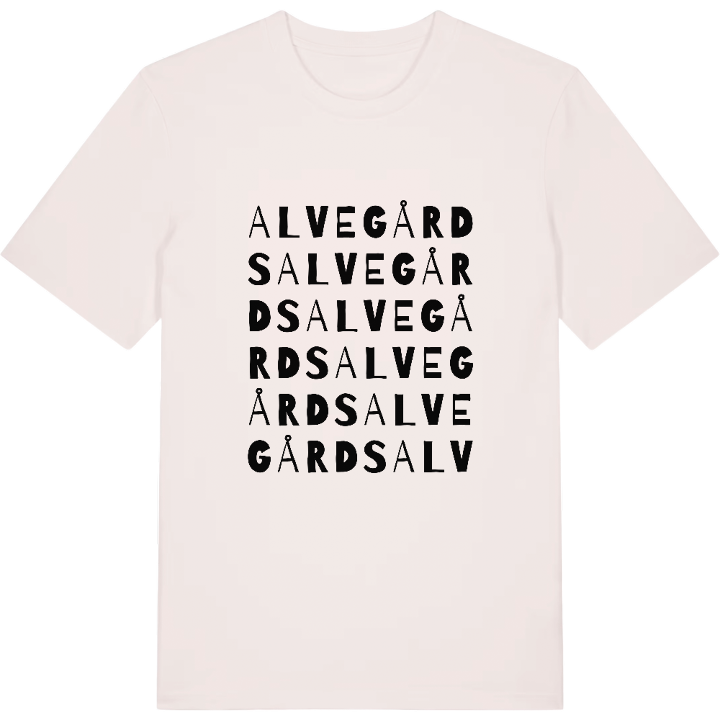 Alvegårds ordlek t-shirt – t-shirt från PinShirt