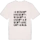 Alvescot ordlek t-shirt