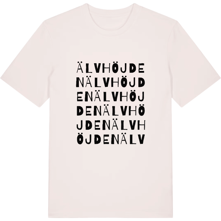 Älvhöjden ordlek t-shirt – t-shirt från PinShirt