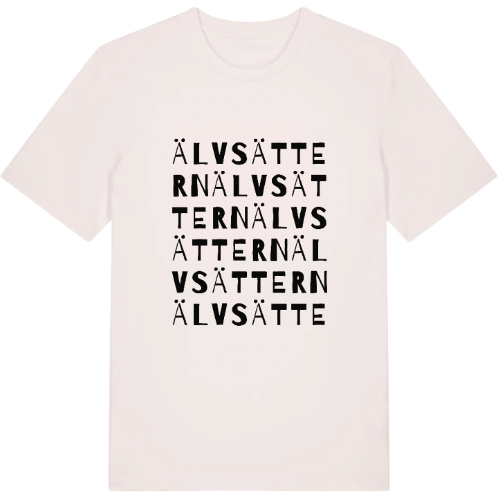 Älvsättern ordlek t-shirt – t-shirt från PinShirt