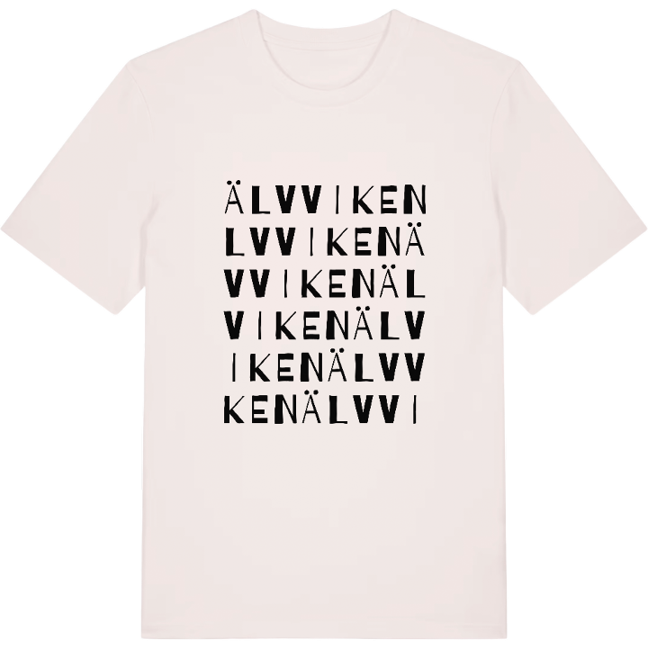 Älvviken ordlek t-shirt – t-shirt från PinShirt