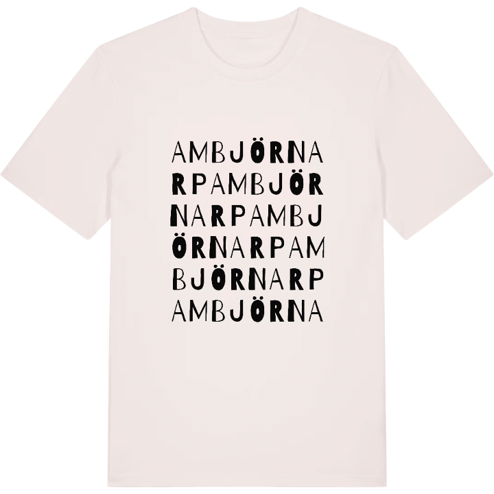 Ambjörnarp ordlek t-shirt – t-shirt från PinShirt