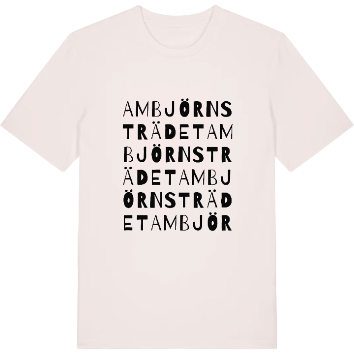 Ambjörnsträdet ordlek t-shirt – t-shirt från PinShirt