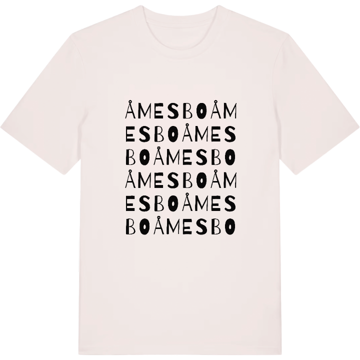 Åmesbo ordlek t-shirt – t-shirt från PinShirt