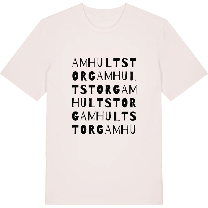 Amhults Torg ordlek t-shirt – t-shirt från PinShirt