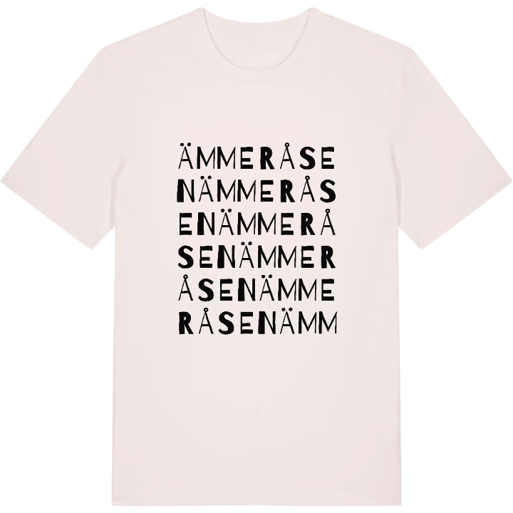 Ämmeråsen ordlek t-shirt – t-shirt från PinShirt