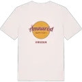 Ämnaröd cirkel t-shirt