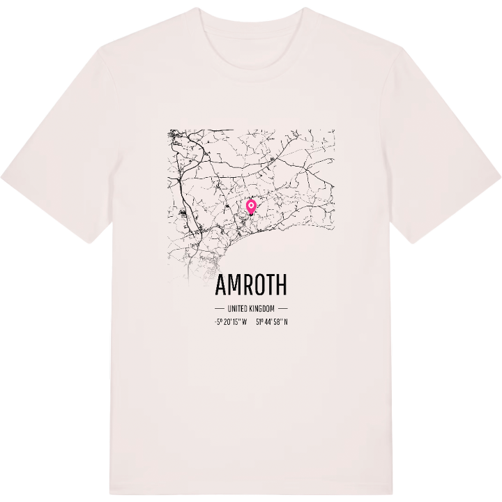 Amroth karta t-shirt – t-shirt från PinShirt