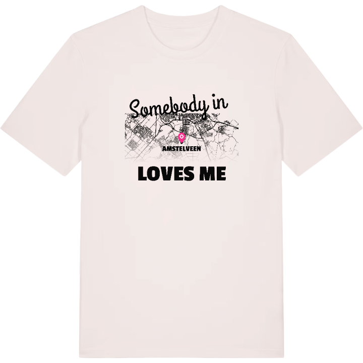 Någon i Amstelveen älskar mig t-shirt – t-shirt från PinShirt