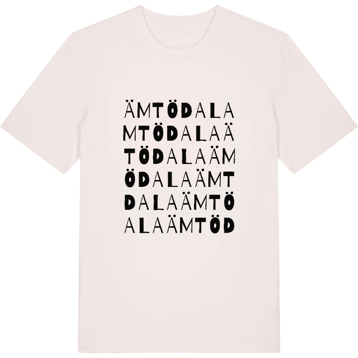 Ämtödala ordlek t-shirt – t-shirt från PinShirt
