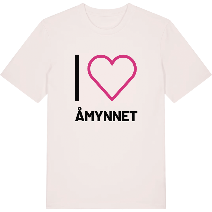 Jag älskar Åmynnet t-shirt stort tryck – t-shirt från PinShirt