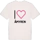 Jag älskar Åmyren t-shirt stort tryck