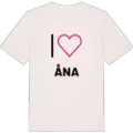 Jag älskar Åna t-shirt stort tryck